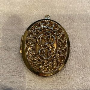 Big Gold locket!